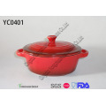 Ceramic Non-Stick Casserole with Lid for Wholesale